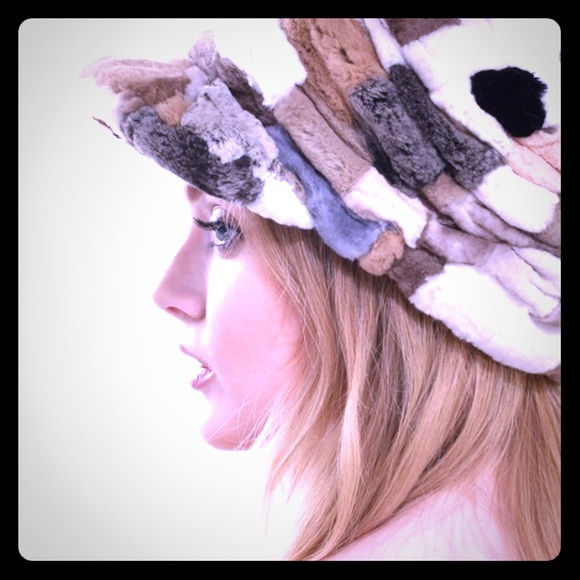 🎄🎁ᴋɪᴛᴛɪs▪️FURS ▪️Genuine ʀᴇx ᴠɪɴᴛᴀɢᴇ Fur Cap - Picture 5 of 5
