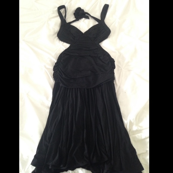 BCBGMaxAzria Dresses & Skirts - BCBG beautiful black dress.