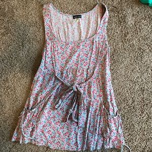 Flowery tank top