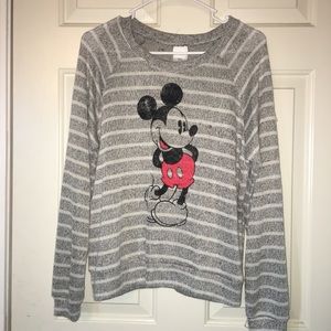 🐭 Disney Mickey Mouse Transparent Pull Over Shirt