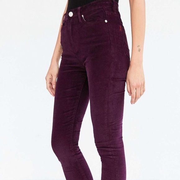 Urban Outfitters Midrise Cigarette Corduroy Pants - Picture 2 of 4