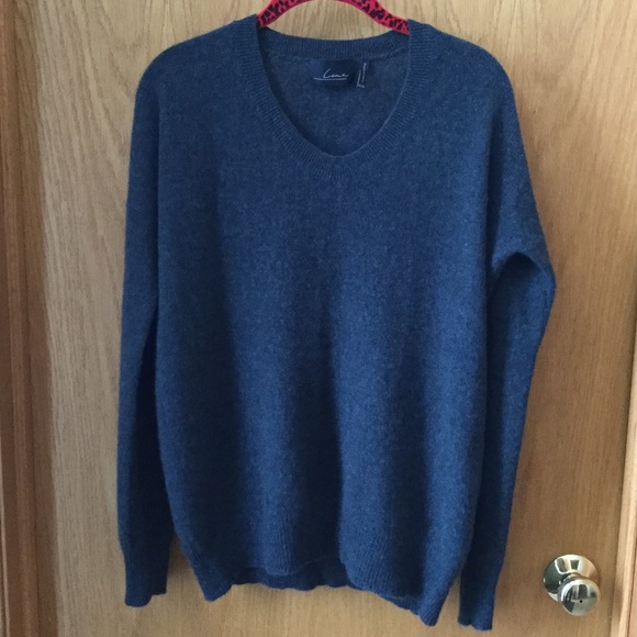 100%cashmere boyfriend sweater - Picture 1 of 4