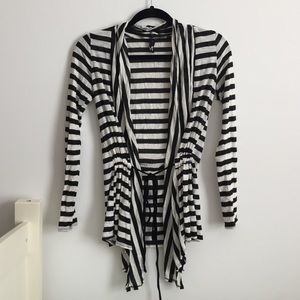 Stripped Cardigan