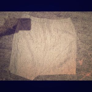 Skirt h&m size 10 shinny