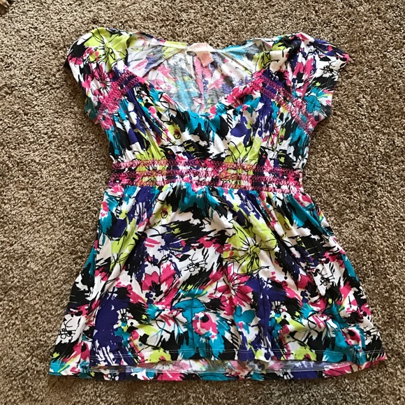 Colorful shirt!