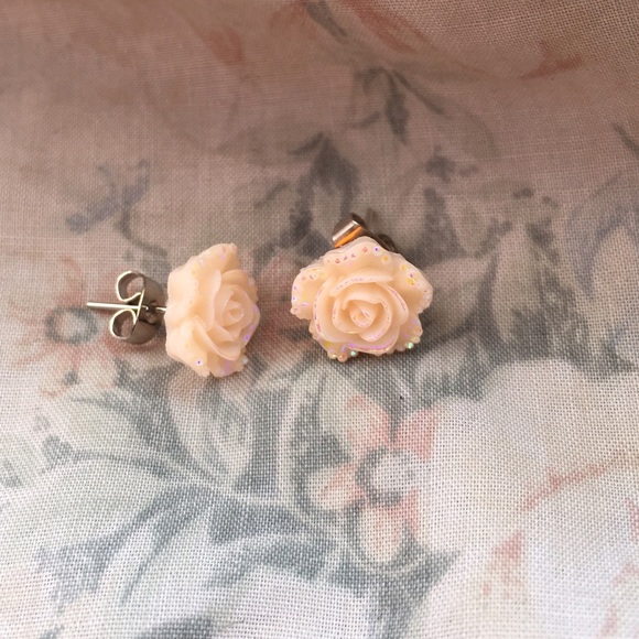 Lotus Flower Earrings
