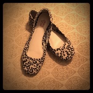 Cheetah print flats