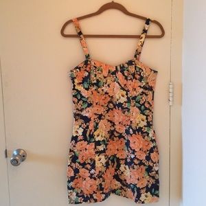 Floral denim Minkpink dress
