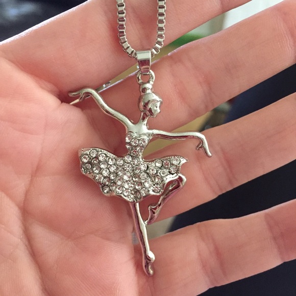 Ballet Dancer Necklace - Picture 2 of 3
