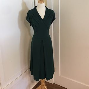 NWT green swing dress