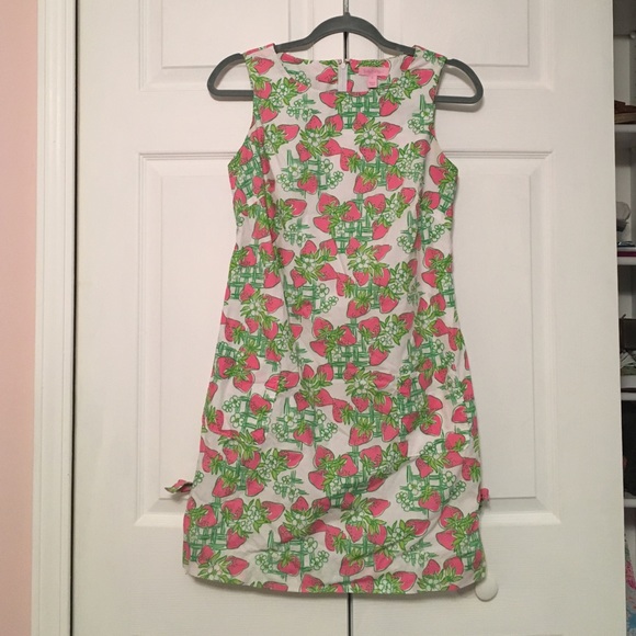 Lilly Pulitzer Strawberry shift dress.