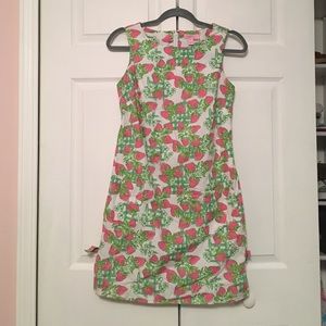 Lilly Pulitzer Strawberry shift dress.