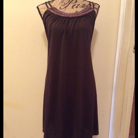 Beaded Neck Tank Dress FINAL⬇️ - Picture 4 of 4