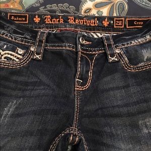 Rock Revival cropped jeans