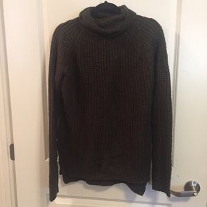 Cozy olive green turtleneck