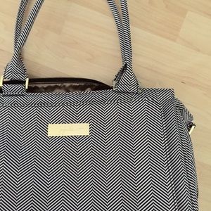 JuJuBe || NWOT Black and White Diaper Bag