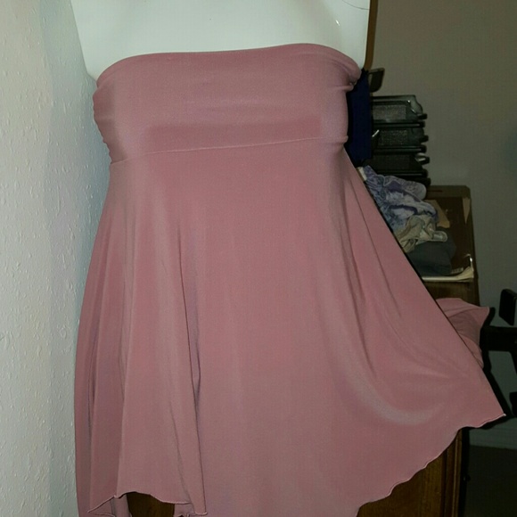 Rose strapless shirt. Nwt.