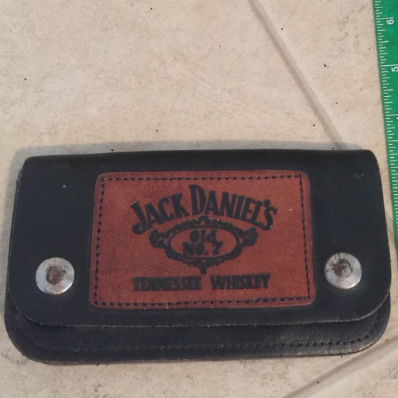 Vintage Jack Daniel's leather wallet