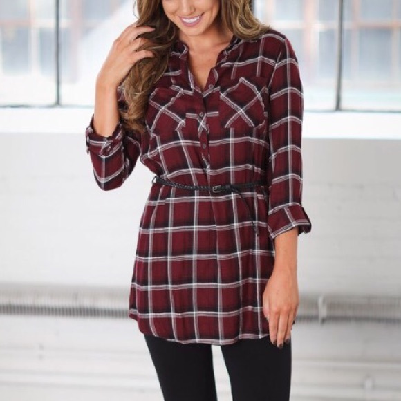 Count Me In Plaid Dress - Picture 3 of 4