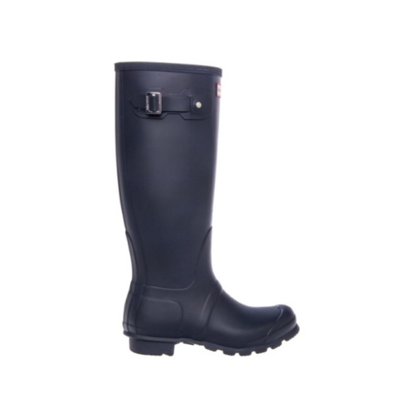 Blue Matte tall Hunter boots