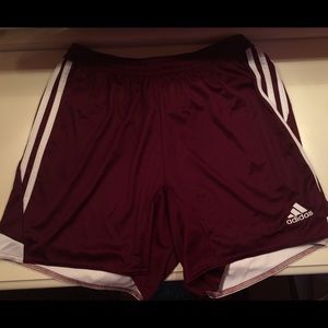 Adidas maroon climacool shorts
