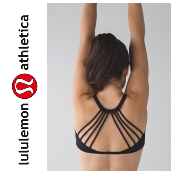 NWOT Lululemon Lighten Up Bra in Coast Camo - Picture 3 of 4