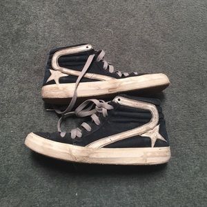Golden goose deluxe brand denim sneakers