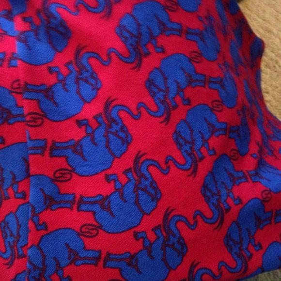 Lularoe elephant skirt