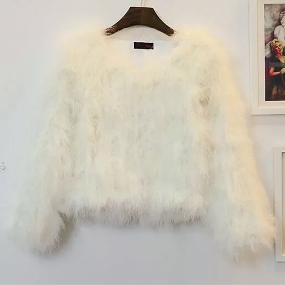 All White Fur Coat 💎