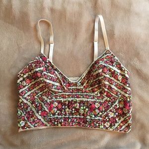 Floral Free People Bralette