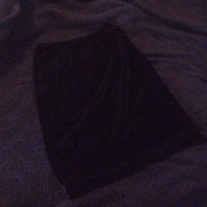 AA Velvet Pencil Skirt