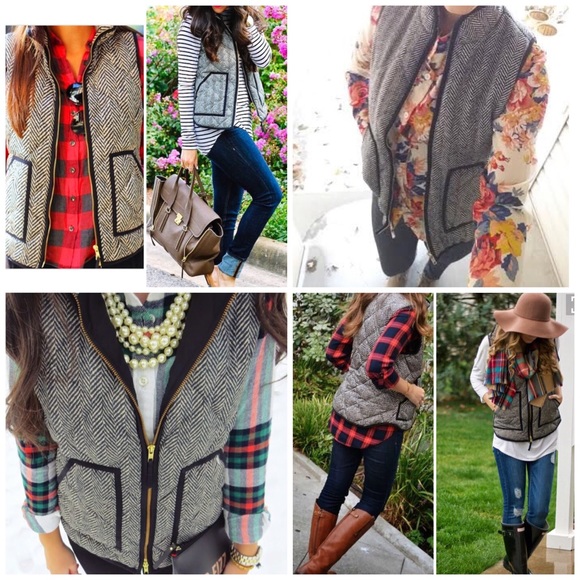 🆕J. Crew Style HerringboneVest💠LAST ONE💠 - Picture 2 of 4