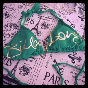 Billabong string bikini top