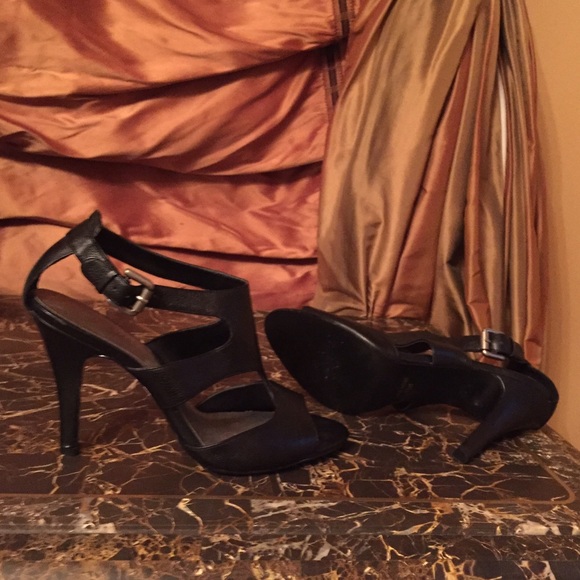 NWOT Nine  West 7 1/2 Black Heels - Picture 4 of 4