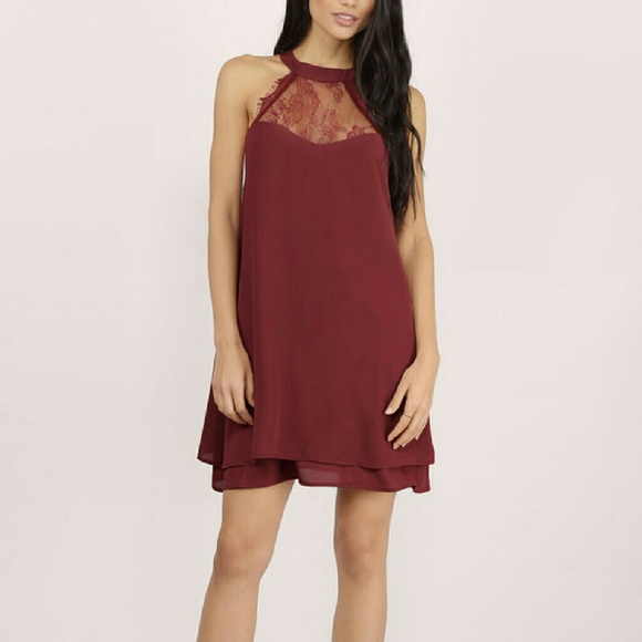 Wanderer Lace Panel Shift Dress