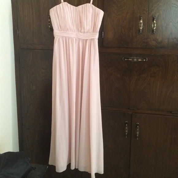H&M Dresses Bnwt Hm Blush Bridesmaid Dress Poshmark