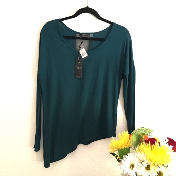 Asymmetric Sheer back DEX Top - Picture 3 of 4