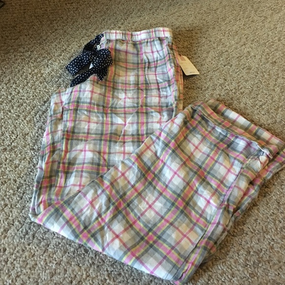 Plaid pajama pants
