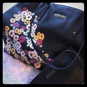 Kenneth Cole Reaction Tote with matching wallet