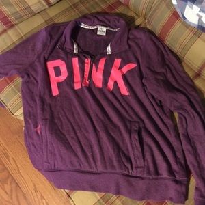 Maroon pink pullover
