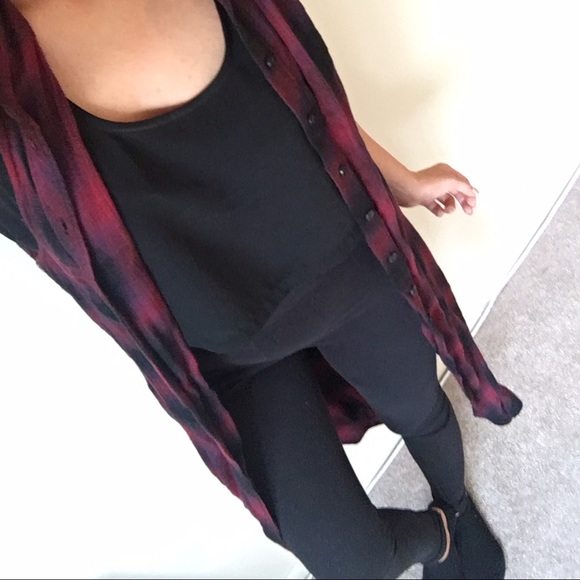 Urban Outfitters Tops - Urban Outfitters Sleeveless Flannel Urban Outfitters Tops - Urban Outfitters Sleeveless Flannel