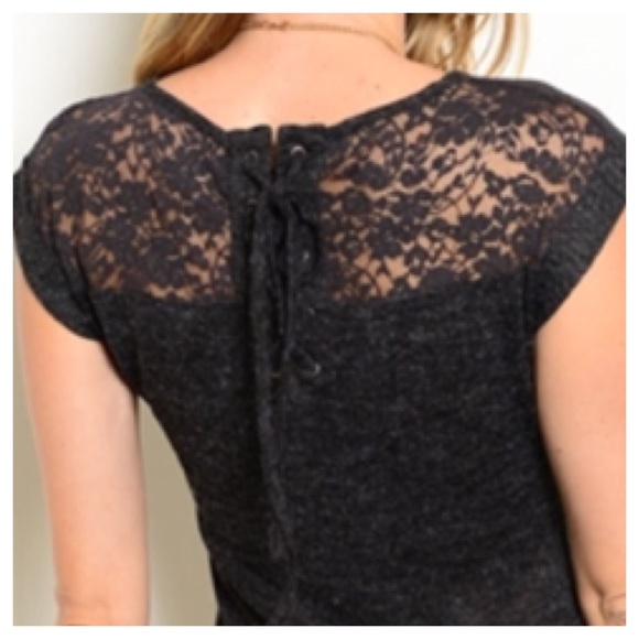 ☃️☃️HP 12/6☃️☃️New- Charcoal Top - Picture 2 of 4