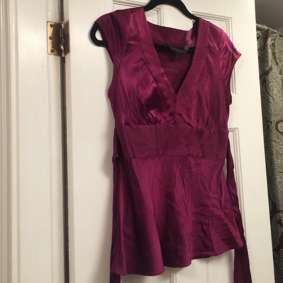 Express silk shirt