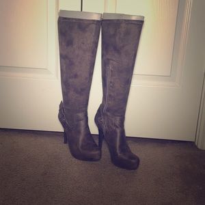BCBG Fargo Suede Boots
