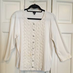 Cream color Rafaella sweater