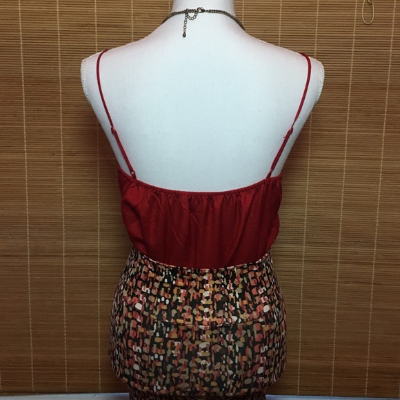 Red Ruffle Blouse - Picture 4 of 4