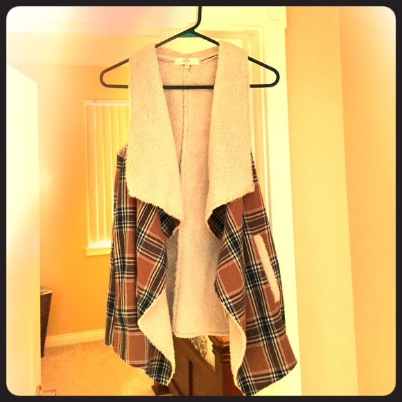 Plaid vest from spool 72