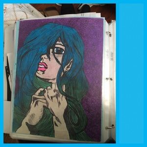 Fear, art by Cynthia Caratachea