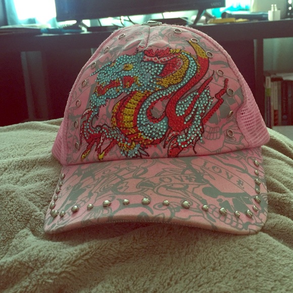 Ed Hardy Accessories - Ed Hardy Snap back