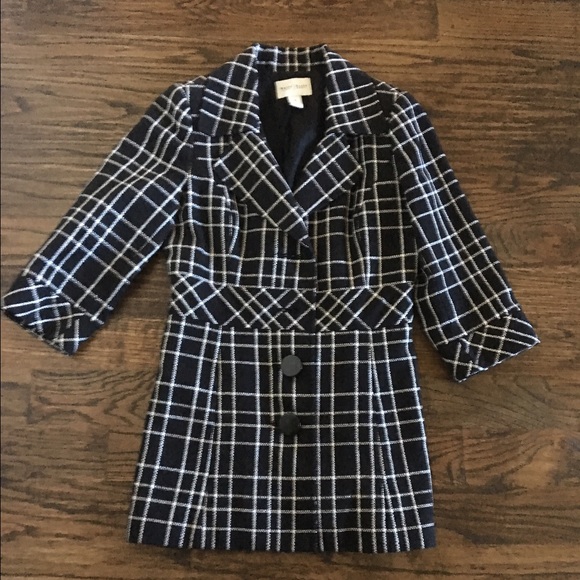 White House Black Market Jackets & Blazers - White House Black Market Plaid Jacket
